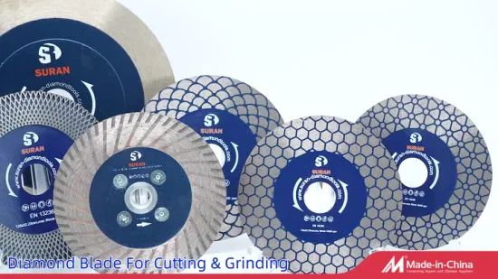 125mm Hot Press Slim Turbo Diamond Saw Blade for Ceramic Porcelain Tile